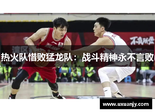 热火队惜败猛龙队：战斗精神永不言败